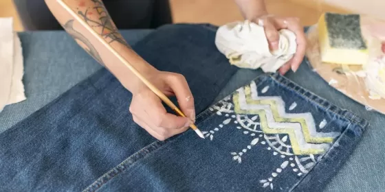 Майстер-клас з розпису по тканині