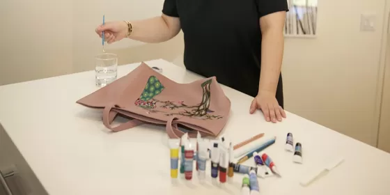 Майстер- клас малюнку на шопері