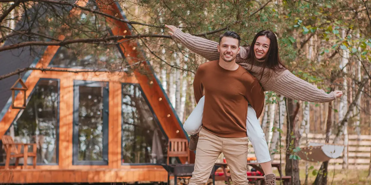 Відпочинок у A-Frame будиночку 