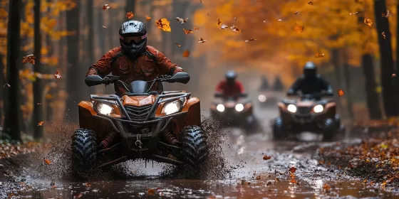 Off Road на квадро за містом