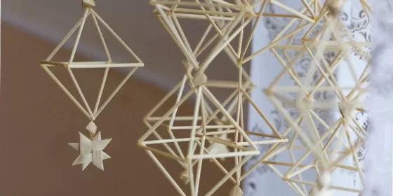 Майстер-клас зі створення соломʼяного павука 