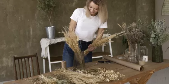 Плетіння дідуха 