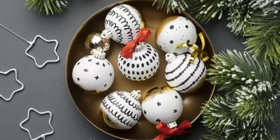 Розпис новорічної кулі 