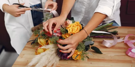 Флористичний майстер-клас зі створення композиції
