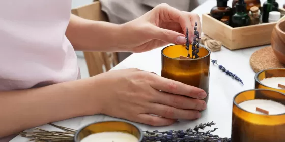 Майстер-клас із виготовлення свічок