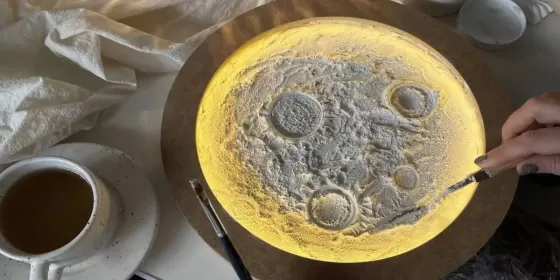 Майстер-клас зі створення обʼємного місяця