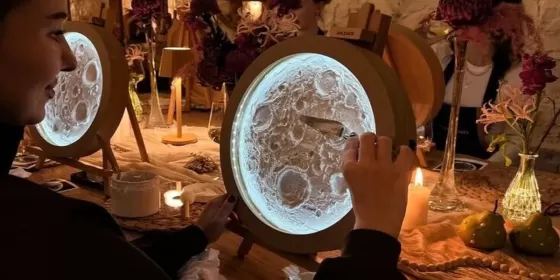 Майстер-клас зі створення обʼємного місяця