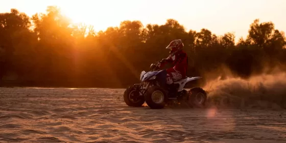 Екстрим на квадро